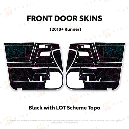Taco Vinyl 4Runner Door Skins | '10 - '24 4Runner
