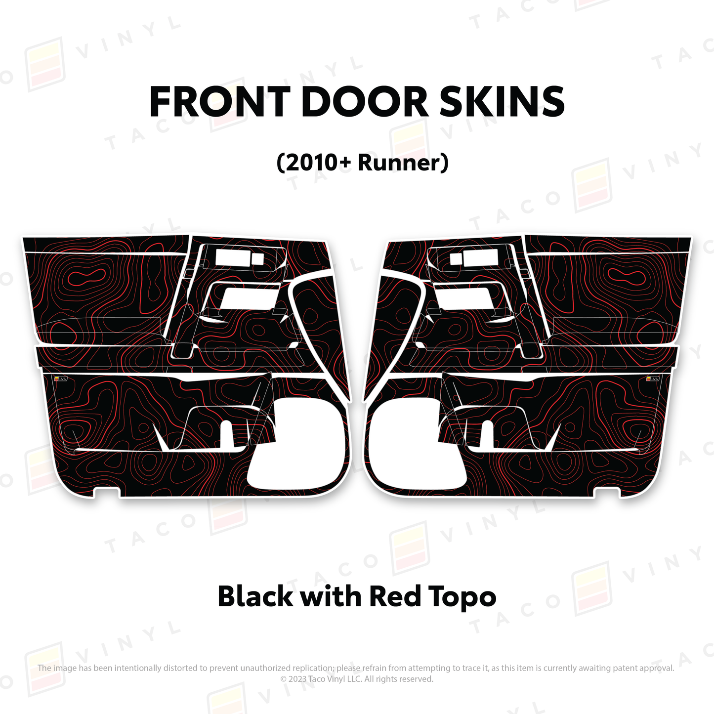 Taco Vinyl 4Runner Door Skins | '10 - '24 4Runner