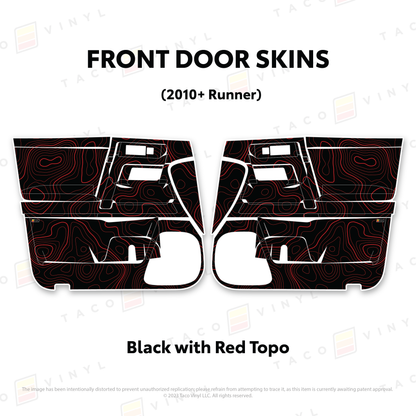 Taco Vinyl 4Runner Door Skins | '10 - '24 4Runner