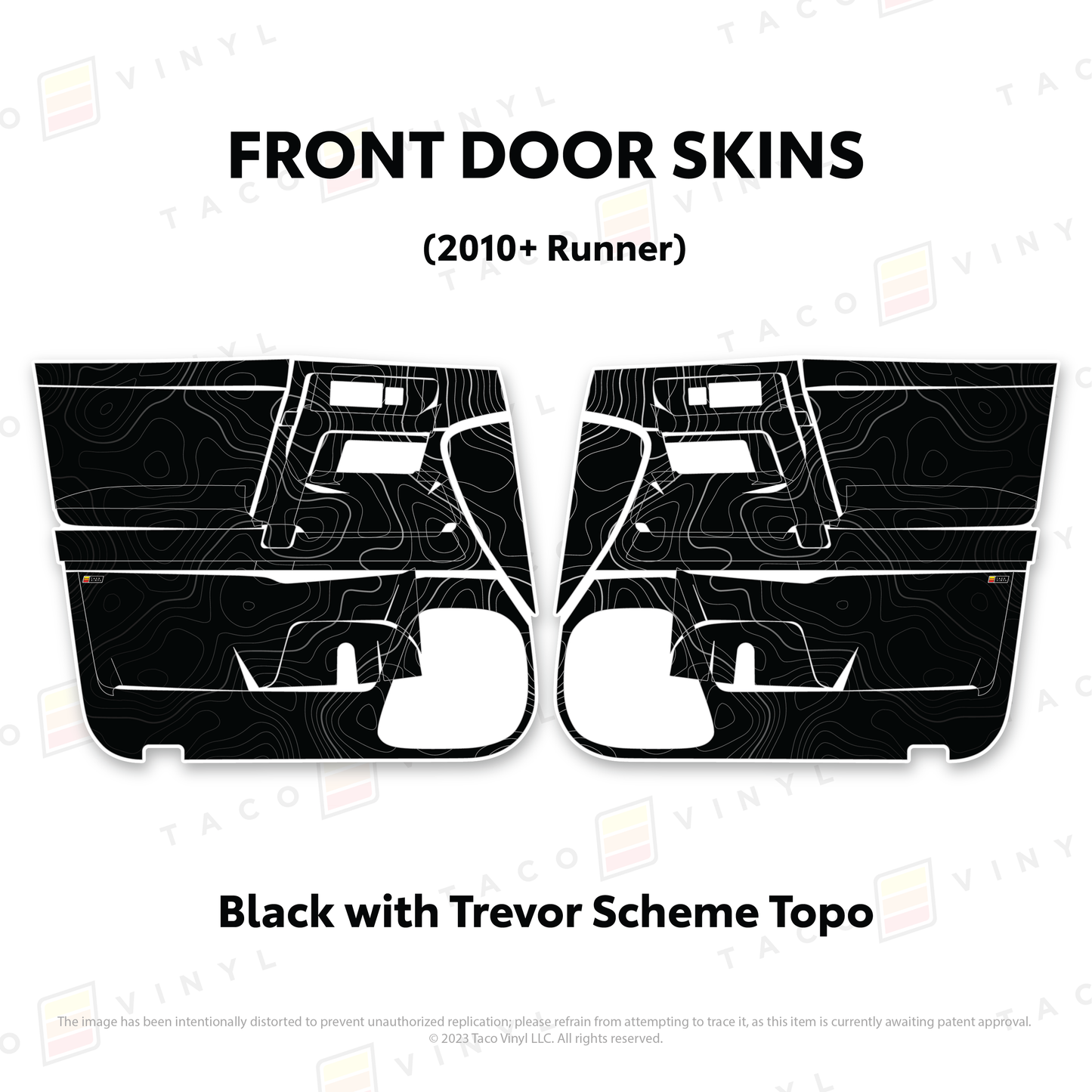 Taco Vinyl 4Runner Door Skins | '10 - '24 4Runner