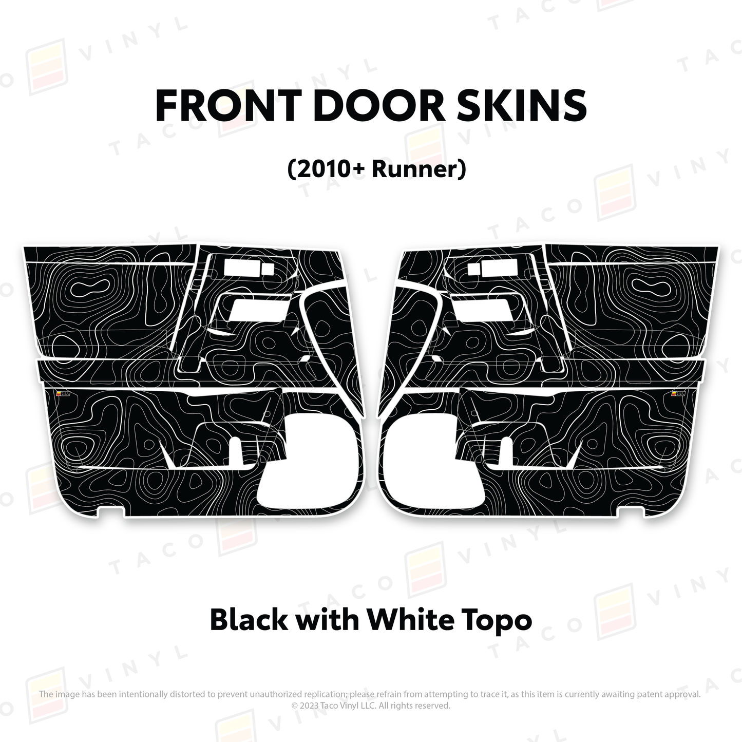 Taco Vinyl 4Runner Door Skins | '10 - '24 4Runner