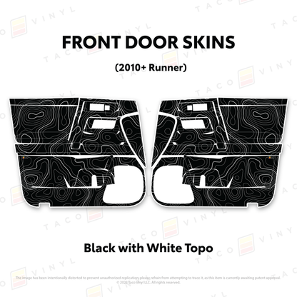 Taco Vinyl 4Runner Door Skins | '10 - '24 4Runner