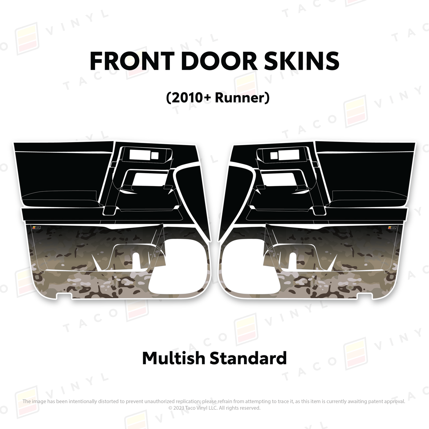 Taco Vinyl 4Runner Door Skins | '10 - '24 4Runner