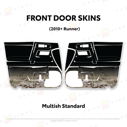 Taco Vinyl 4Runner Door Skins | '10 - '24 4Runner