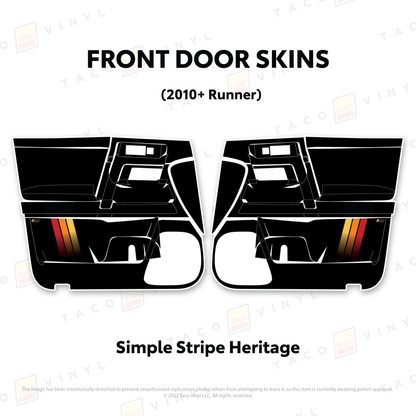 Taco Vinyl 4Runner Door Skins | '10 - '24 4Runner
