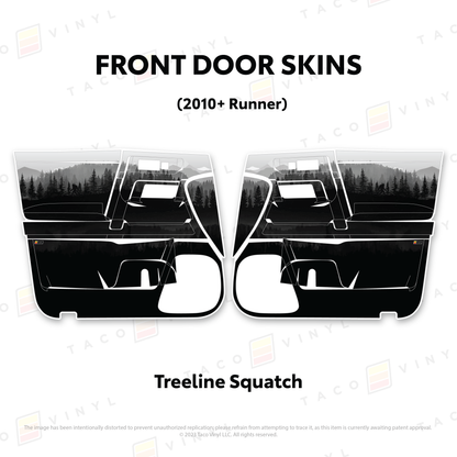 Taco Vinyl 4Runner Door Skins | '10 - '24 4Runner