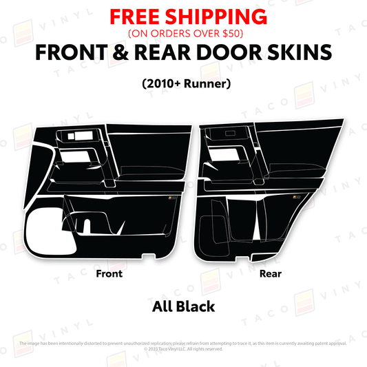 Taco Vinyl 4Runner Door Skins | '10 - '24 4Runner