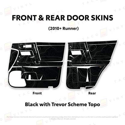 Taco Vinyl 4Runner Door Skins | '10 - '24 4Runner