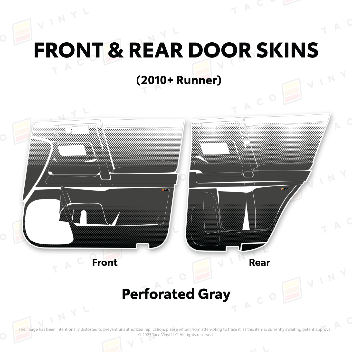 Taco Vinyl 4Runner Door Skins | '10 - '24 4Runner