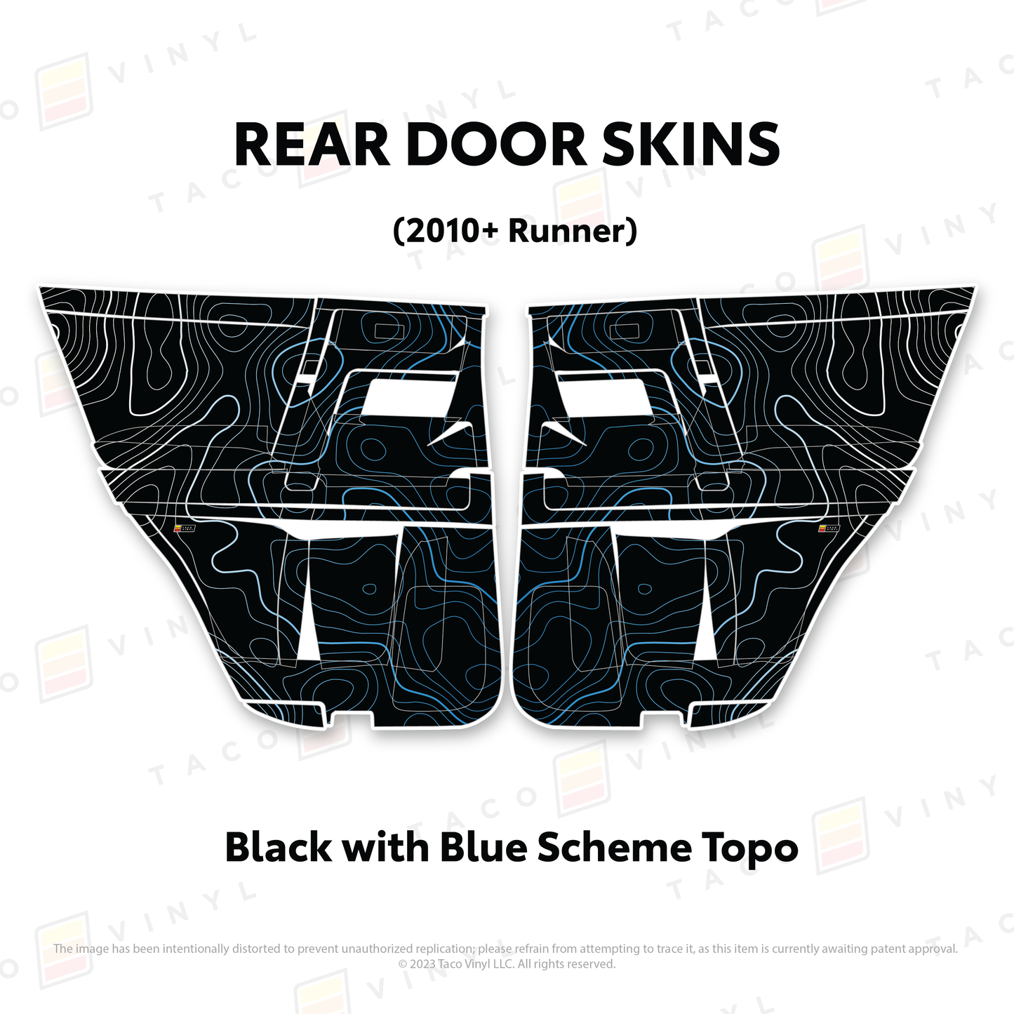 Taco Vinyl 4Runner Door Skins | '10 - '24 4Runner