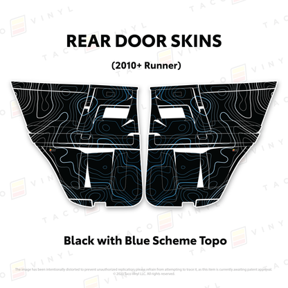 Taco Vinyl 4Runner Door Skins | '10 - '24 4Runner