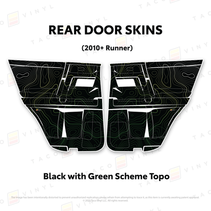 Taco Vinyl 4Runner Door Skins | '10 - '24 4Runner
