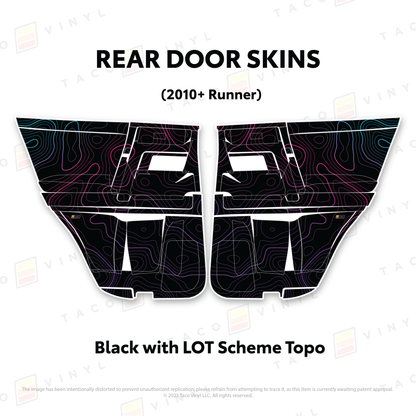 Taco Vinyl 4Runner Door Skins | '10 - '24 4Runner