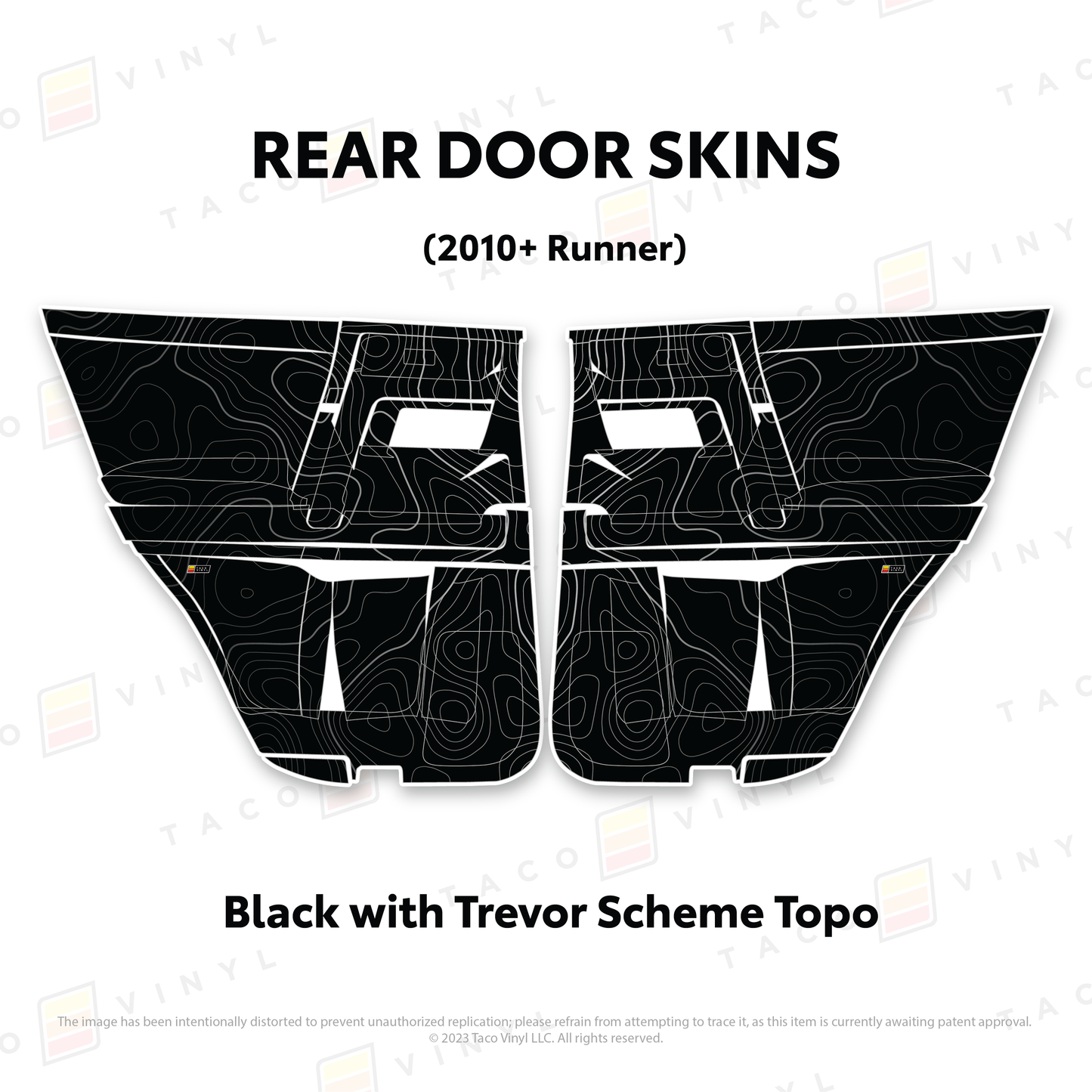 Taco Vinyl 4Runner Door Skins | '10 - '24 4Runner