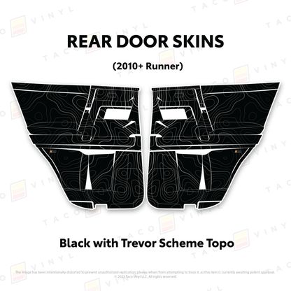 Taco Vinyl 4Runner Door Skins | '10 - '24 4Runner