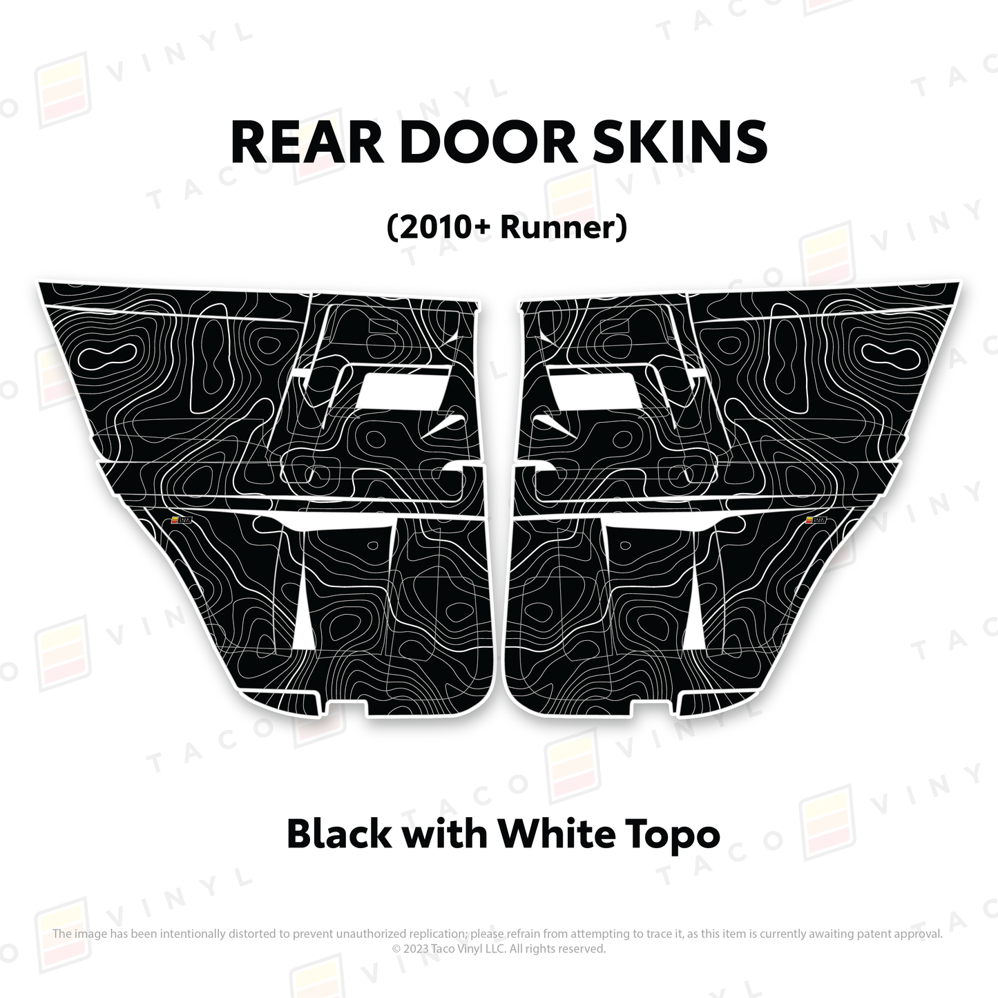 Taco Vinyl 4Runner Door Skins | '10 - '24 4Runner