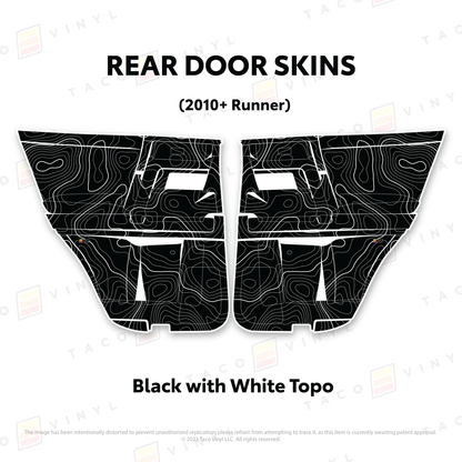 Taco Vinyl 4Runner Door Skins | '10 - '24 4Runner
