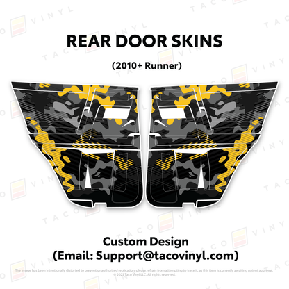 Taco Vinyl 4Runner Door Skins | '10 - '24 4Runner