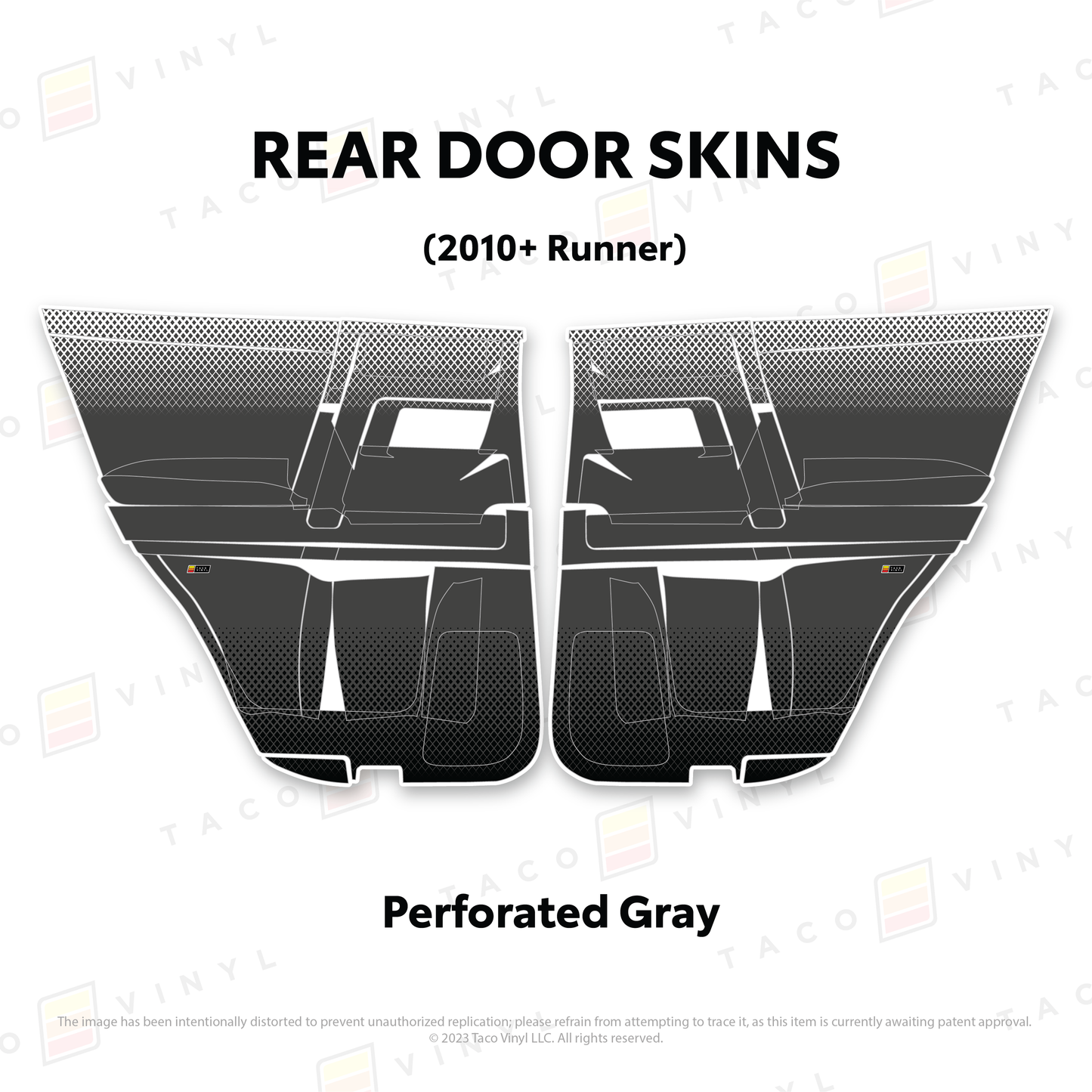Taco Vinyl 4Runner Door Skins | '10 - '24 4Runner