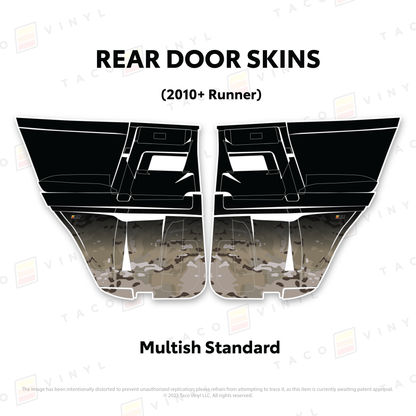 Taco Vinyl 4Runner Door Skins | '10 - '24 4Runner