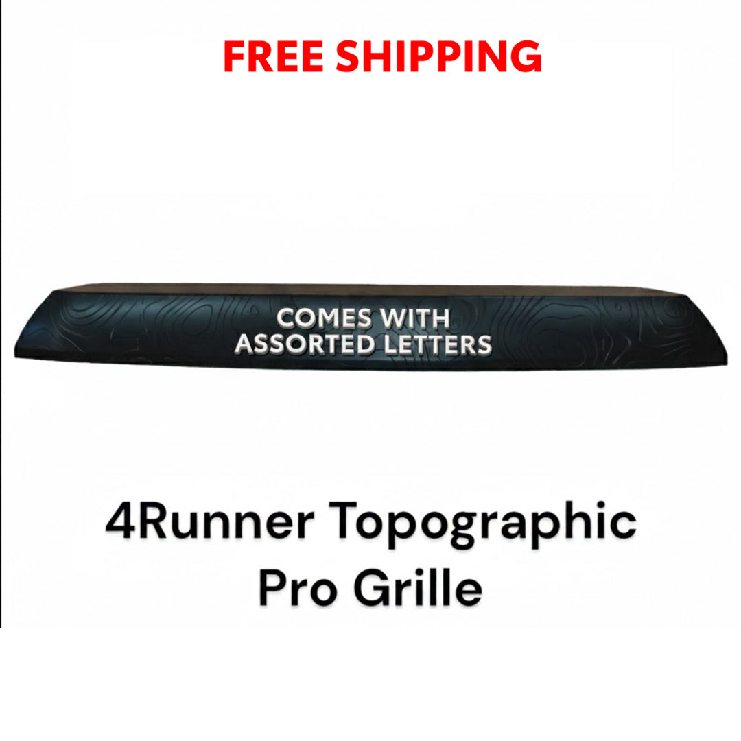 Taco Vinyl 4Runner Pro Topography Grille | '14 - '19 4Runner