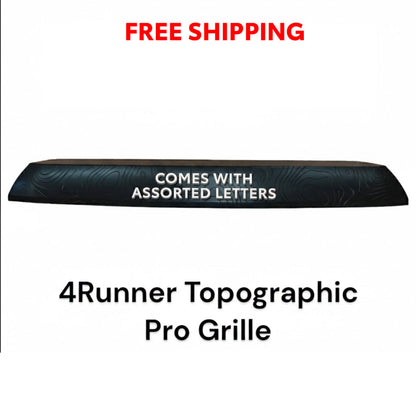 Taco Vinyl 4Runner Pro Topography Grille | '14 - '19 4Runner
