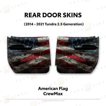 Taco Vinyl Tundra Door Skins | '14 - '21 Tundra