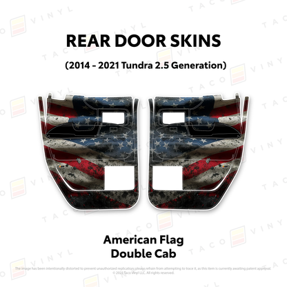 Taco Vinyl Tundra Door Skins | '14 - '21 Tundra
