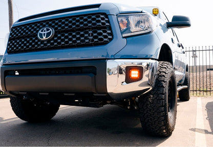 Cali Raised Tundra LED Fog Light Pod Replacements Brackets Kit | '14 - '21 Tundra