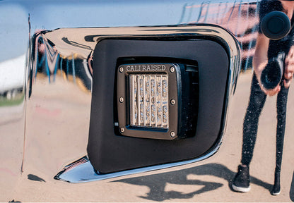 Cali Raised Tundra LED Fog Light Pod Replacements Brackets Kit | '14 - '21 Tundra