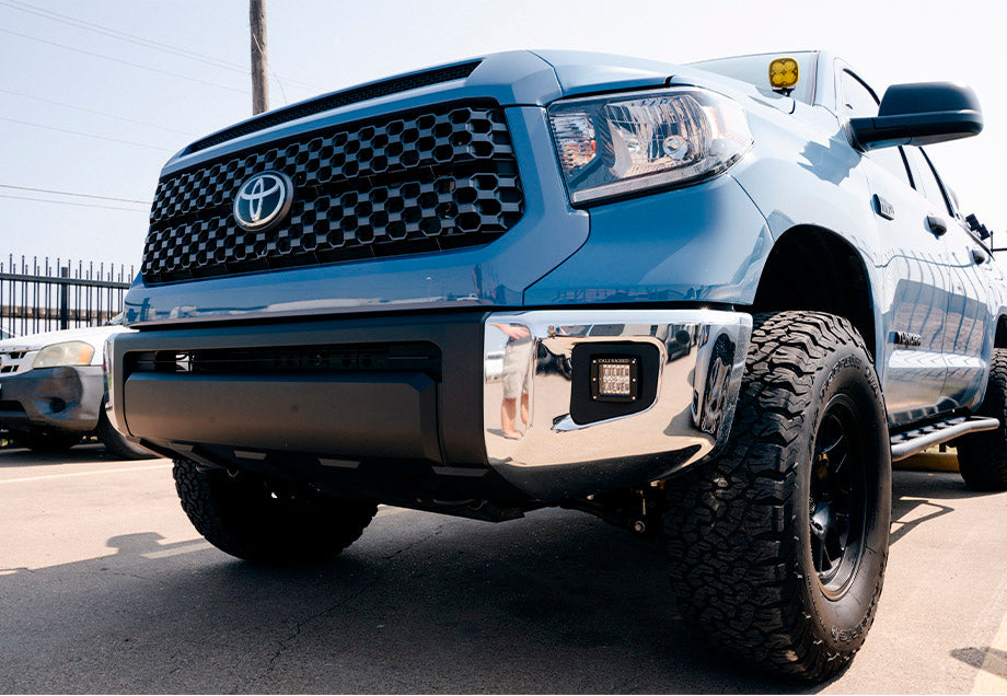 Cali Raised Tundra LED Fog Light Pod Replacements Brackets Kit | '14 - '21 Tundra