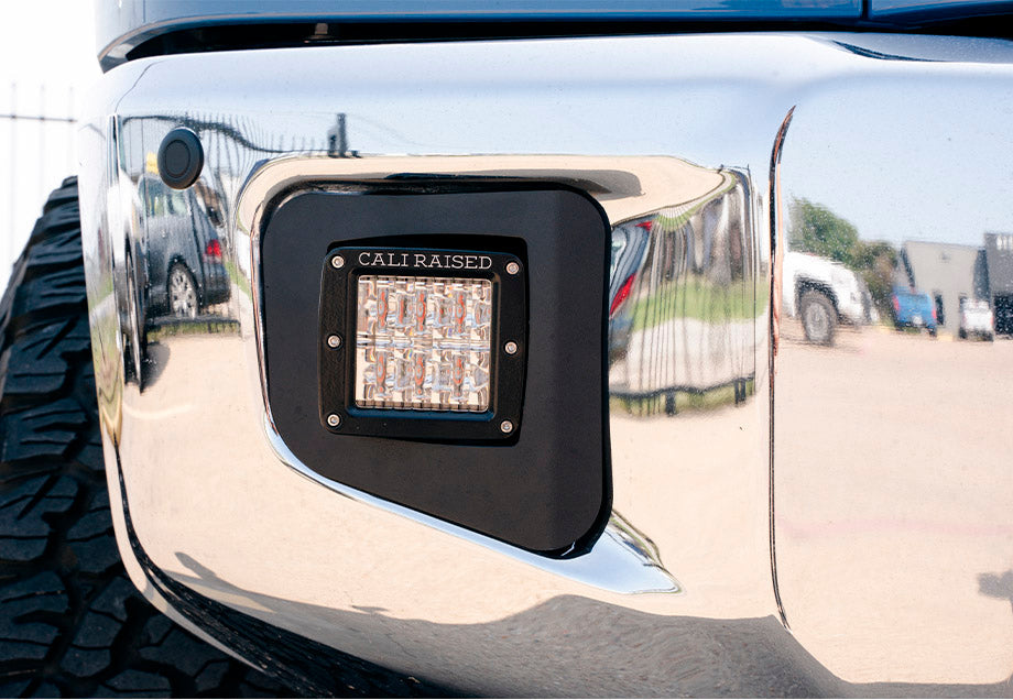 Cali Raised Tundra LED Fog Light Pod Replacements Brackets Kit | '14 - '21 Tundra