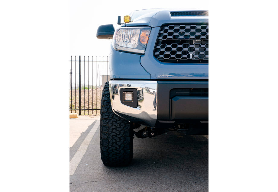 Cali Raised Tundra LED Fog Light Pod Replacements Brackets Kit | '14 - '21 Tundra