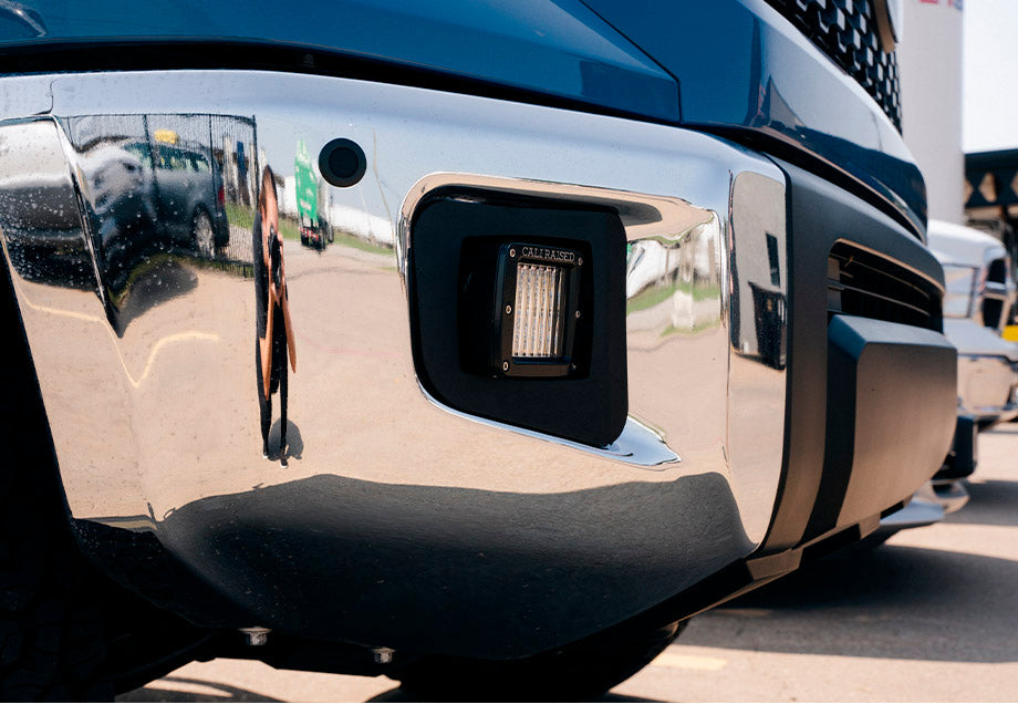 Cali Raised Tundra LED Fog Light Pod Replacements Brackets Kit | '14 - '21 Tundra
