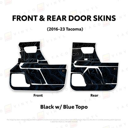 Taco Vinyl Tacoma Door Skins | '16 - '23 Tacoma