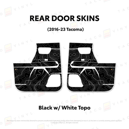 Taco Vinyl Tacoma Door Skins | '16 - '23 Tacoma