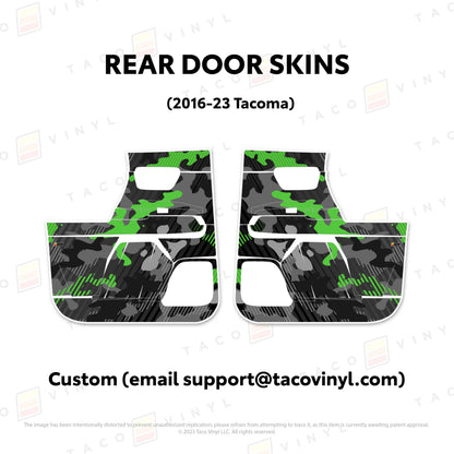 Taco Vinyl Tacoma Door Skins | '16 - '23 Tacoma
