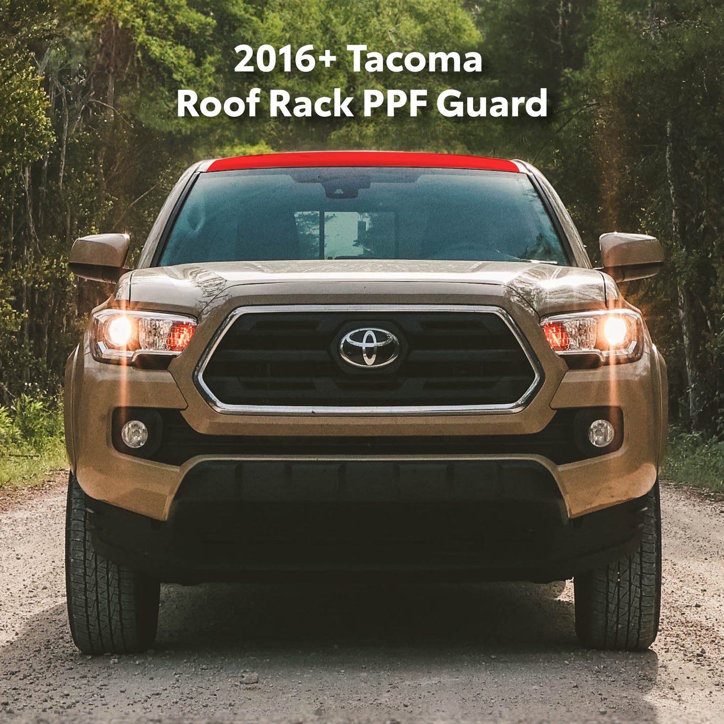 Taco Vinyl Tacoma PPF Roof Rack Guard | '16 - '23 Tacoma
