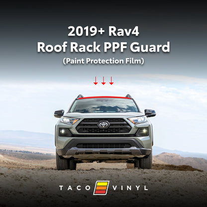 Taco Vinyl Rav4 PPF Roof Rack Guard | '19 - '25 Rav4