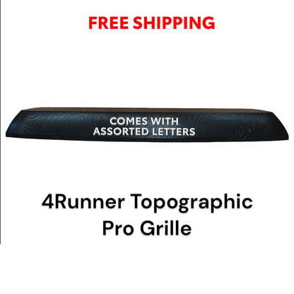 Taco Vinyl 4Runner Topographic Pro Grille | '20 - '24 4Runner