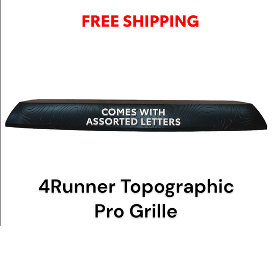 Taco Vinyl 4Runner Topographic Pro Grille | '20 - '24 4Runner