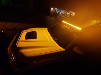 Cali Raised 40" Cut-Out Prinsu Roof Rack Slim LED Light Bar Bracket Kit