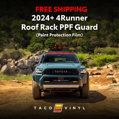 Taco Vinyl 4Runner PPF Roof Rack Guard | '25+ 4Runner