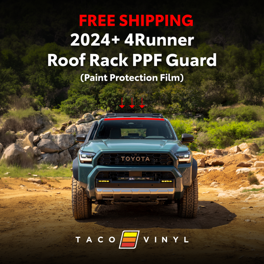Taco Vinyl 4Runner PPF Roof Rack Guard | '25+ 4Runner