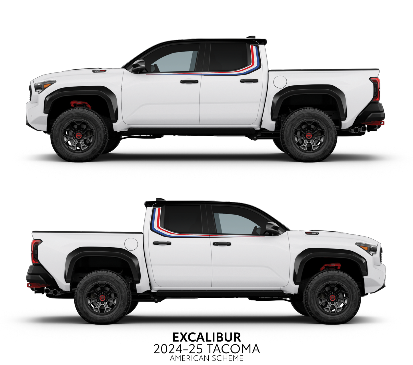Taco Vinyl Tacoma Excalibur Decal Kit | '24+ Tacoma
