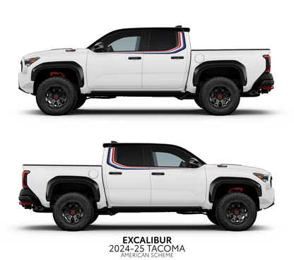 Taco Vinyl Tacoma Excalibur Decal Kit | '24+ Tacoma