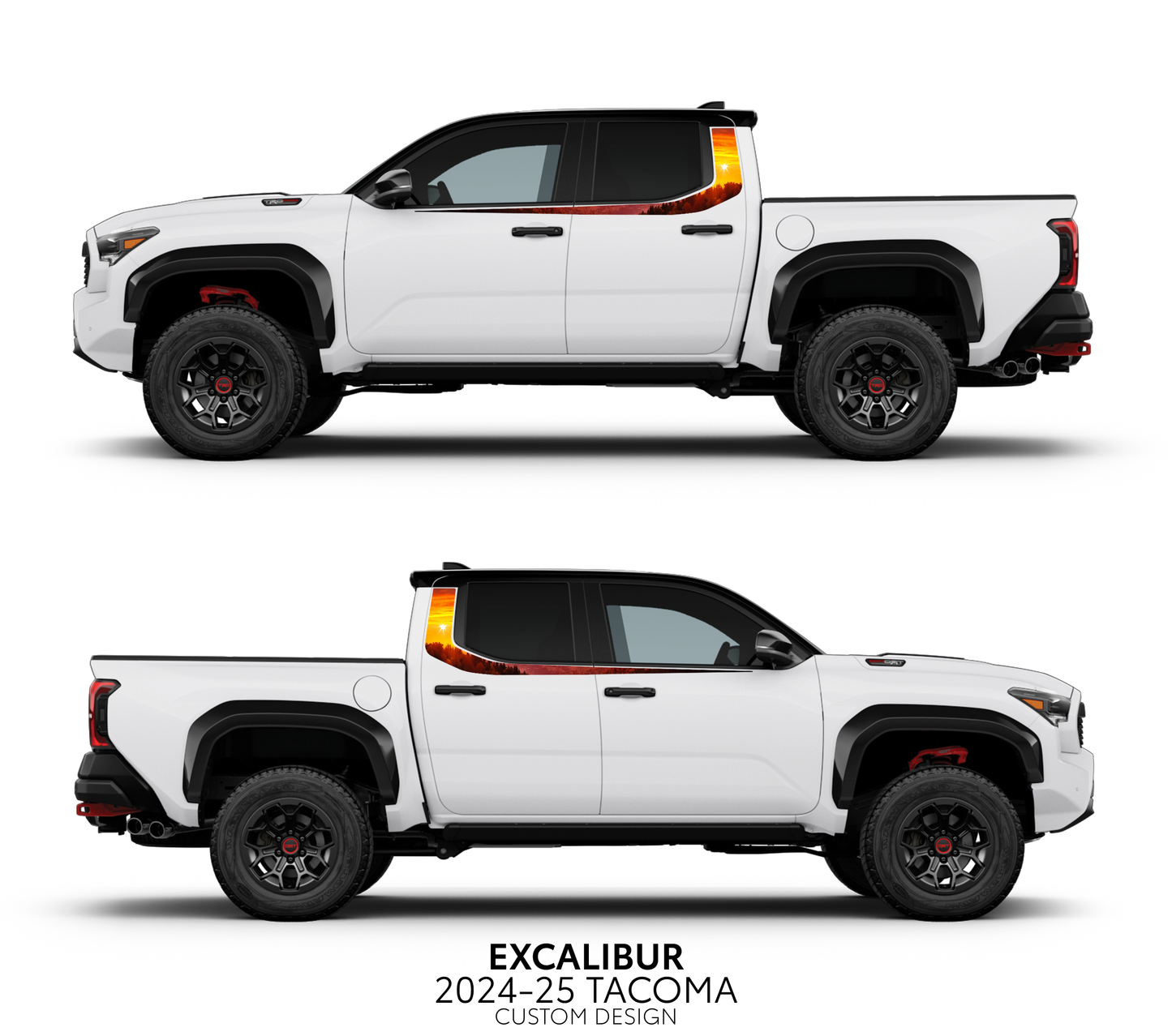 Taco Vinyl Tacoma Excalibur Decal Kit | '24+ Tacoma