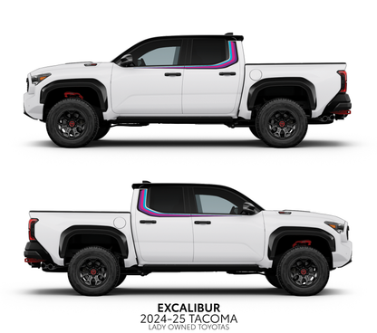 Taco Vinyl Tacoma Excalibur Decal Kit | '24+ Tacoma