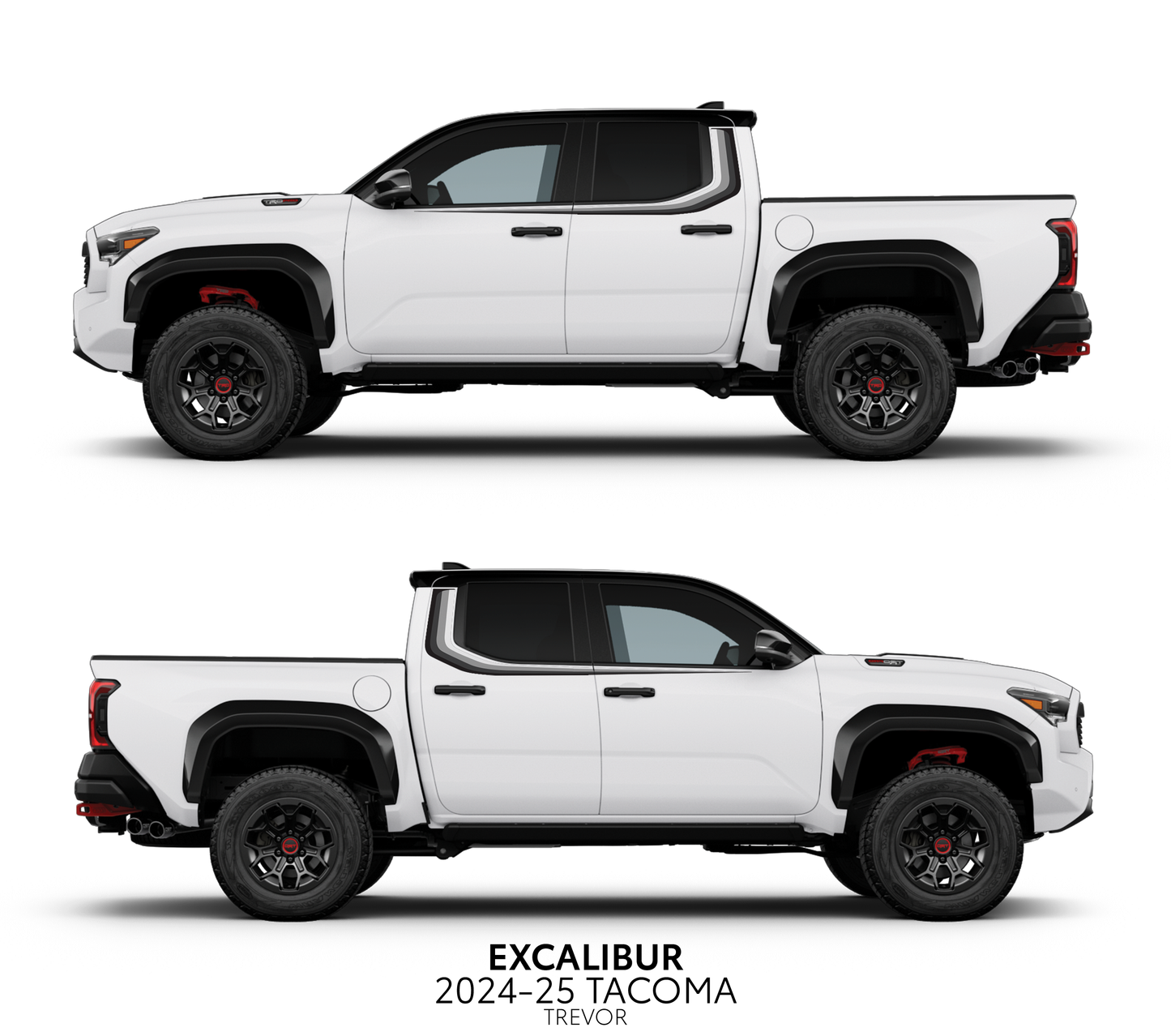 Taco Vinyl Tacoma Excalibur Decal Kit | '24+ Tacoma