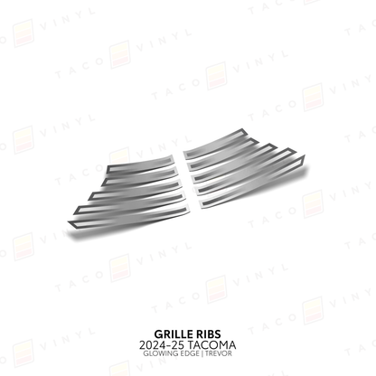 Taco Vinyl Tacoma Glowing Edge Grille Rib Decal | '24+ Tacoma